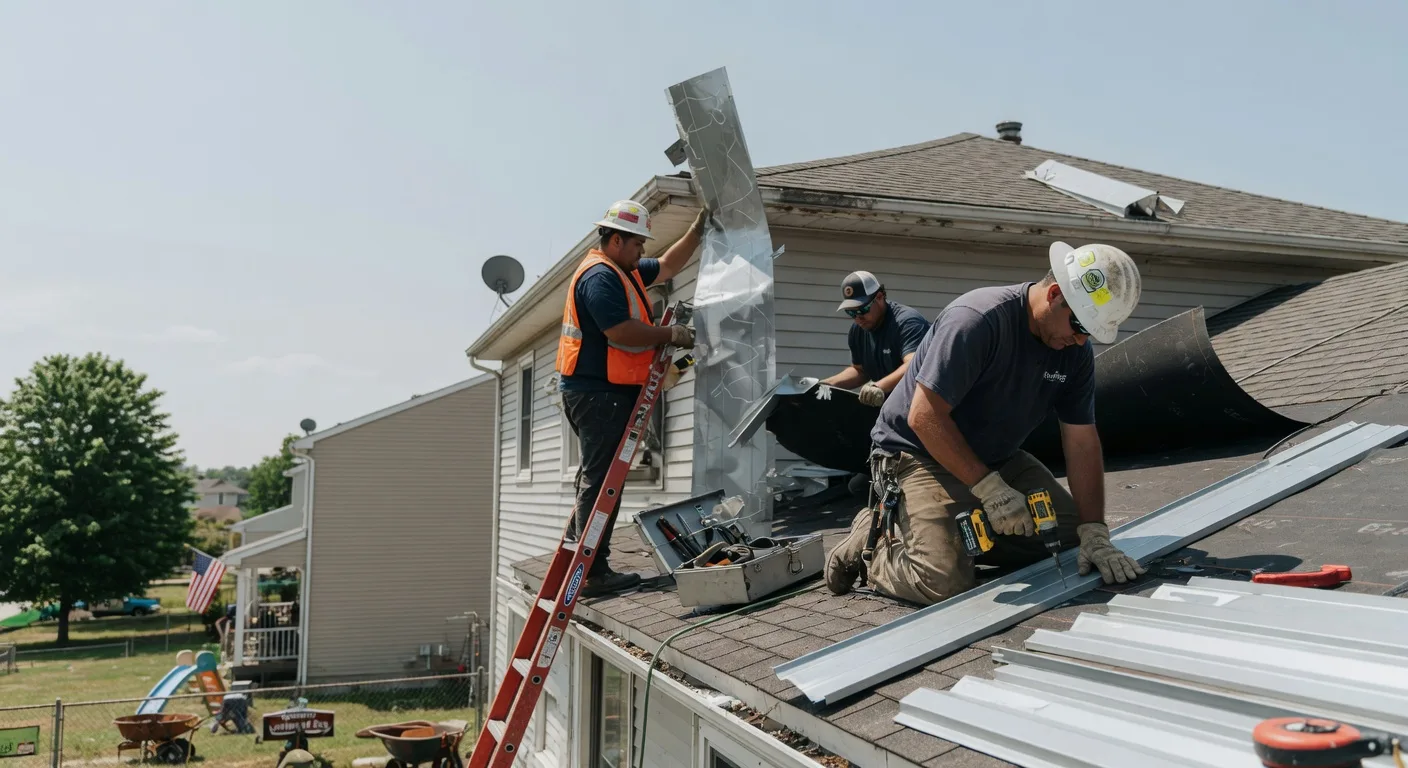Metal Roofing Installation in Hooks, TX near me